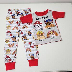 Paw Patrol Pajama Set Size 3T